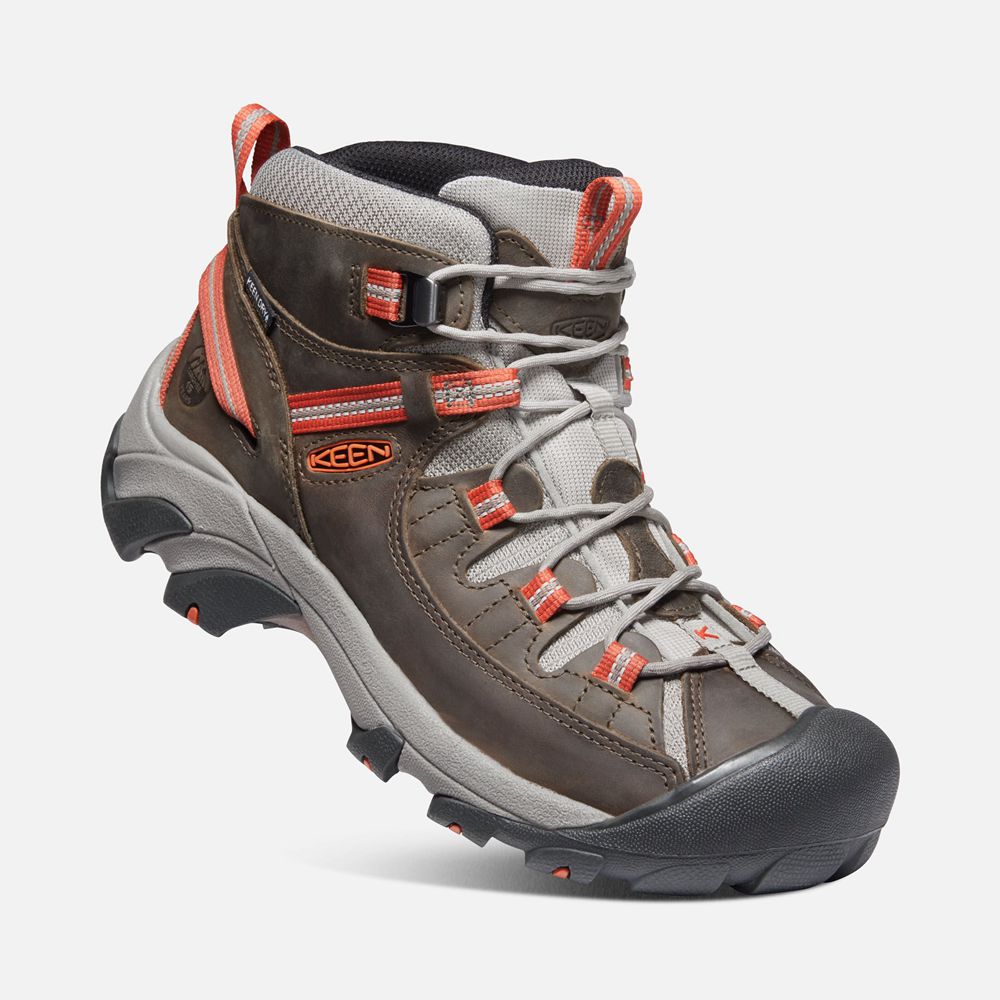 Bottes de Randonnée Keen Homme Marron | Targhee Ii Waterproof Mid | NIMBQ-8631